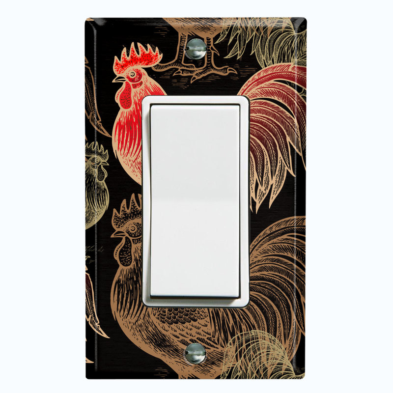 1 - Gang Rocker Standard Wall Plate