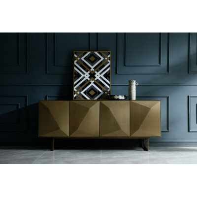 Vanguard - Modern Antique Brass Buffet