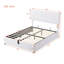 Lit plateforme tapissier avec système de rangement hydraulique-1105009234-1105009233