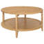 Ensemble de table basse et de table ronde 3 pièces Elliott Maple