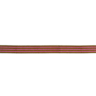 Schumacher X Molly Mahon Arya Stripe Hand Block Trim