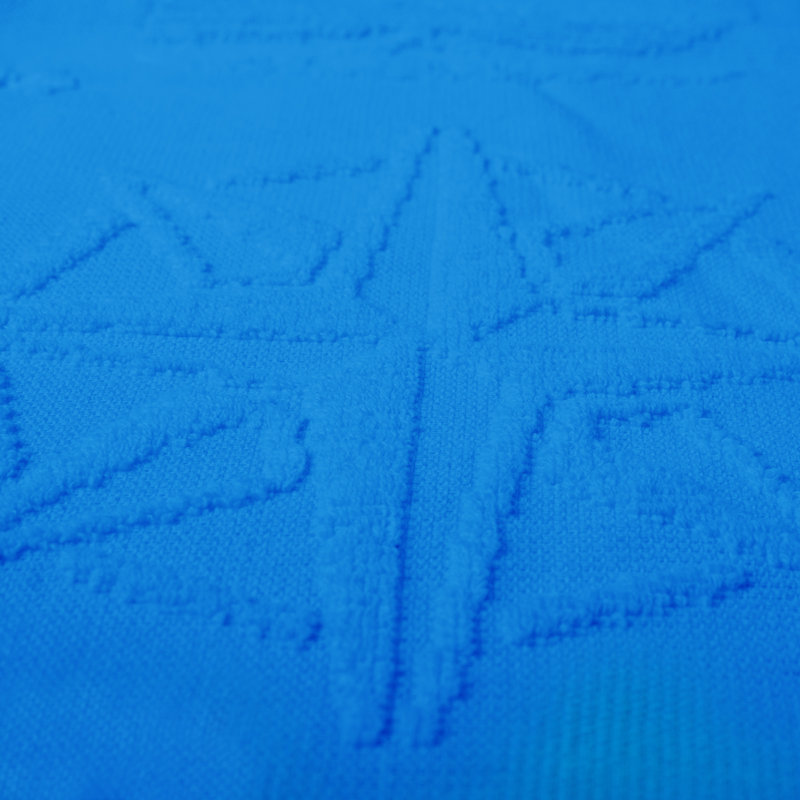 Aine Fun Embossed Beach Towel 75x150, Aqua