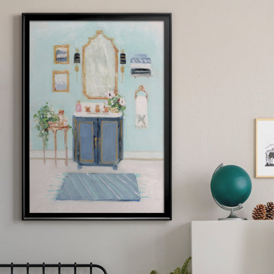 " Blue Bath II " Painting Print