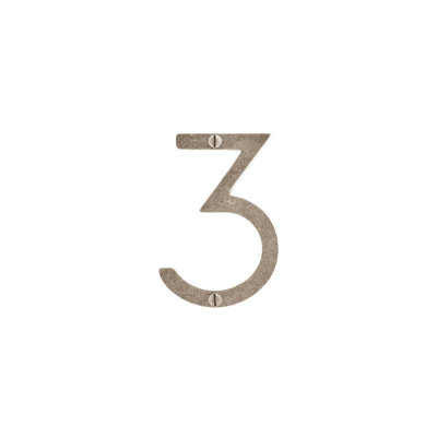 4" House Number