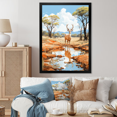 " Woodland Deer Wanderers II "