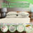 Premium Rayon From Bamboo Blend Sheet Set With Deep Pockets, Cooling and Breathable-370659644-370659661