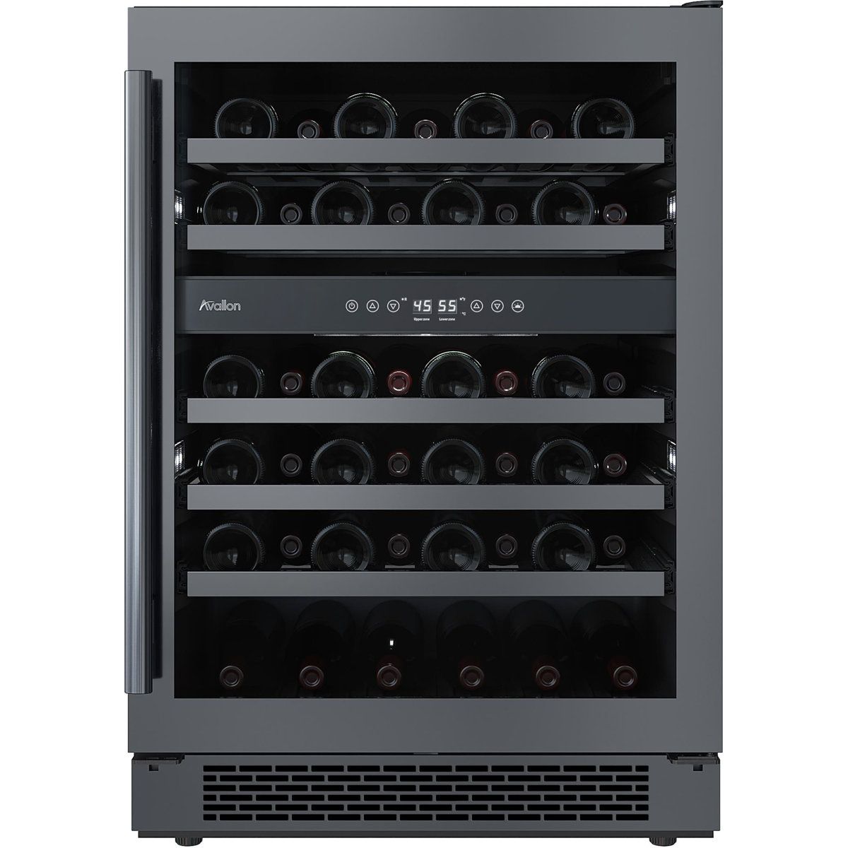 24 Inch Wide 45 Bottle Capacity Built-In Wine Cooler | Fridge.com