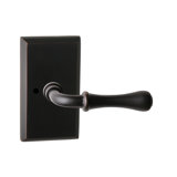 Bravura 931-G1 Huntsville Privacy Lever on Beveled Rectangular Rose in Oil Rubbed Bronze