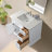 Luken 36" Single Vanity - White