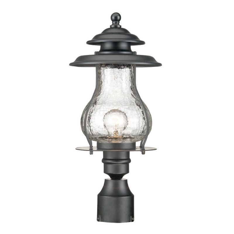 Derick Lantern Head, Matte Black
