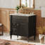 Meuble-lavabo 30 po avec lavabo, noir-2090415053