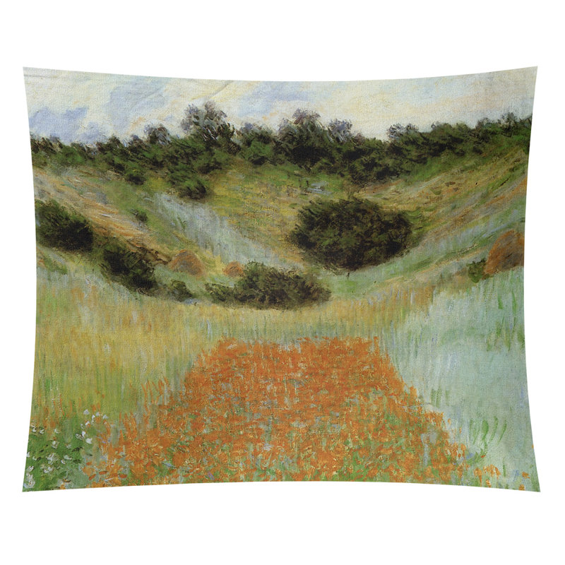 Champ dépilée dans un tapisserie creux Mane, H 27,5 po x l 37,5 po