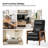 Honorato Mid-Century Modern Vegan Leather Recliner with Solid Wood Frame-2025235631