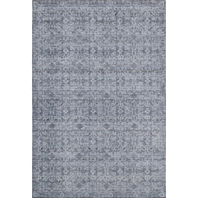 Premium Machine Washable Mayfield AMF2152 Striped Rug
