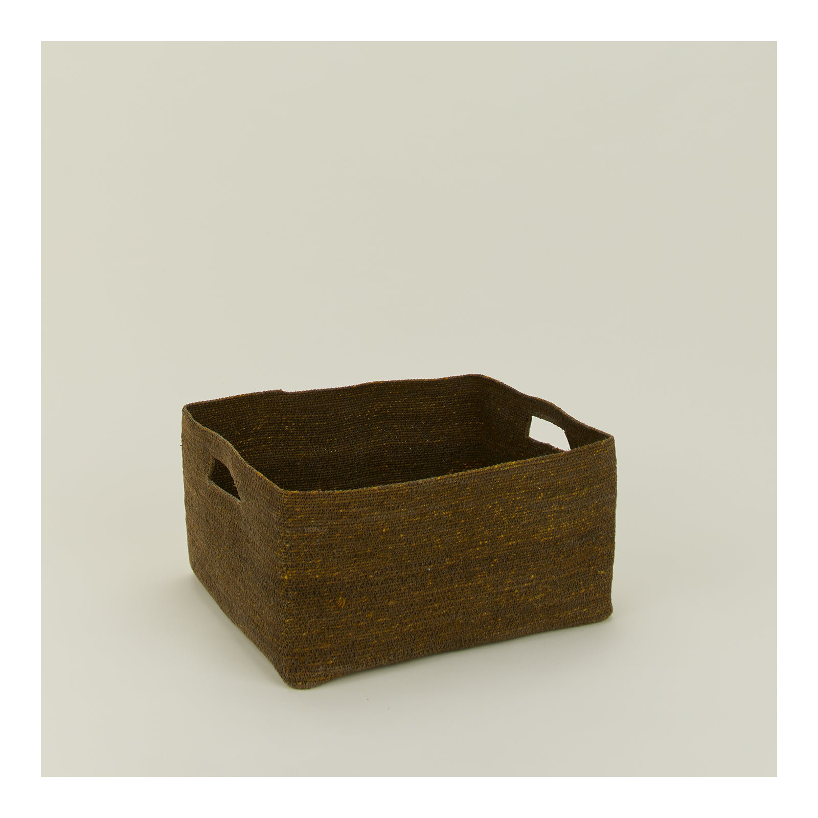 Essential Laundry Basket with Handles, Olive, 9" H x 17" W x 14" D
