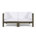 Gray Finish Frame / White Cushion
