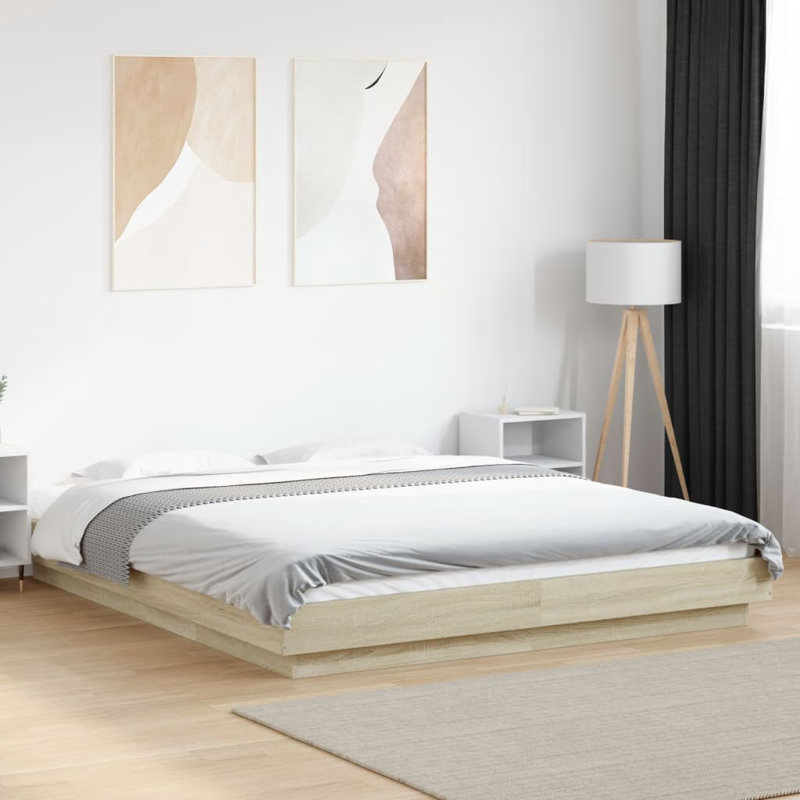 Bormann Bed, Sonoma Oak, King (150 x 200 cm)