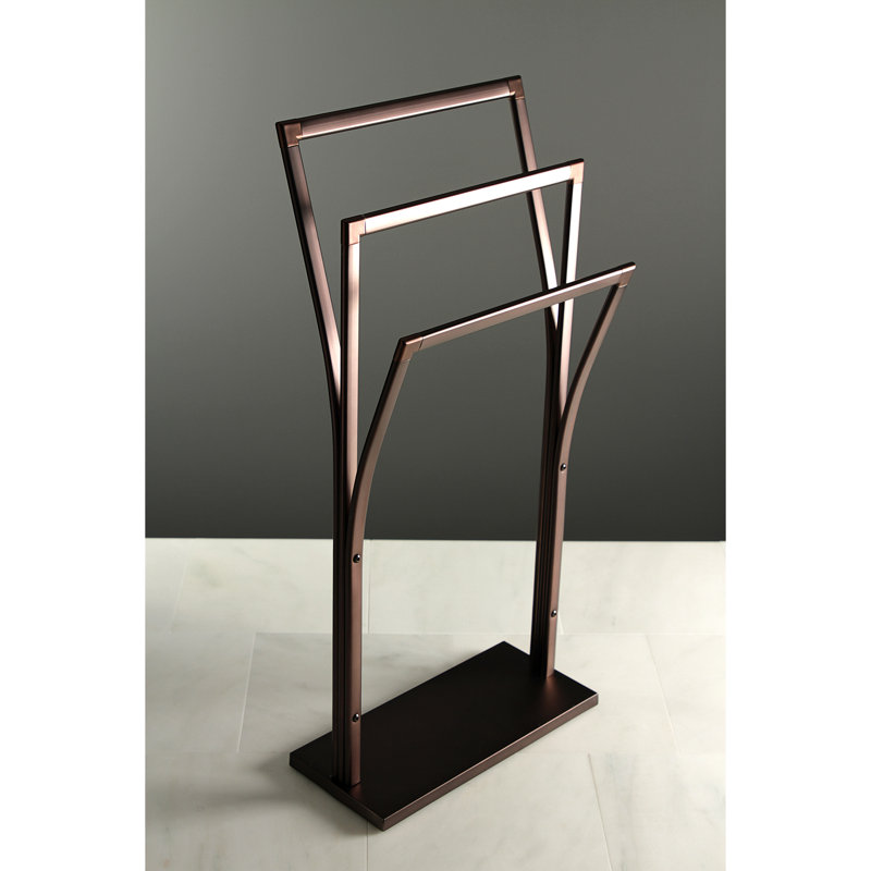 Kingston Brass Edenscape Freestanding Y-Style Towel Rack, Oil Rubbed Bronze