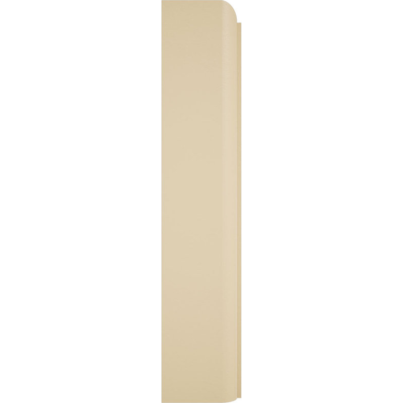 Foster Spiral Plinth Block With Rounded Edge, 5" H x 2.5" W x 1" D