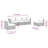5 Piece Lounge Sofa Seating Group-525076561-525076562