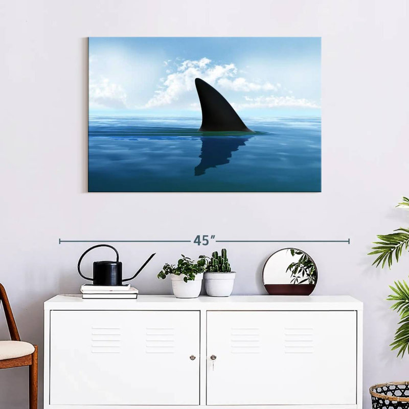 Crowle Shark Fin, 24" H x 36" W
