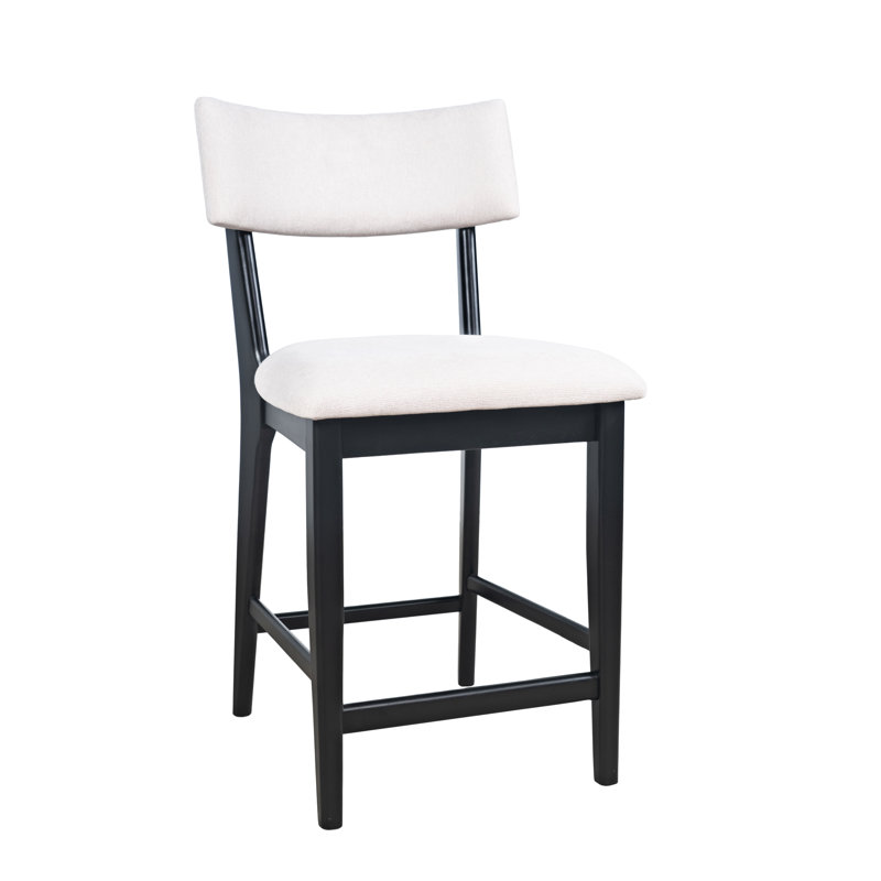 Tabouret de comptoir Beck, Noir