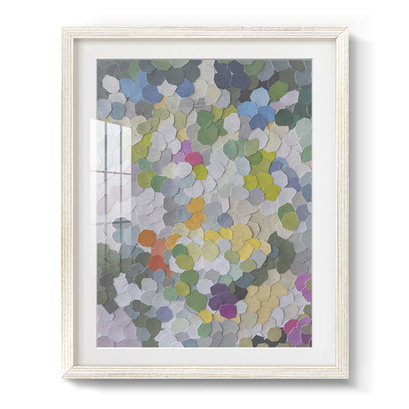 Canne Garden - impression encadrée, H 28,5 po x l 20,5 po, Blanc