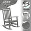 Chaise berçante d'extérieur en plastique Eringate-803280831