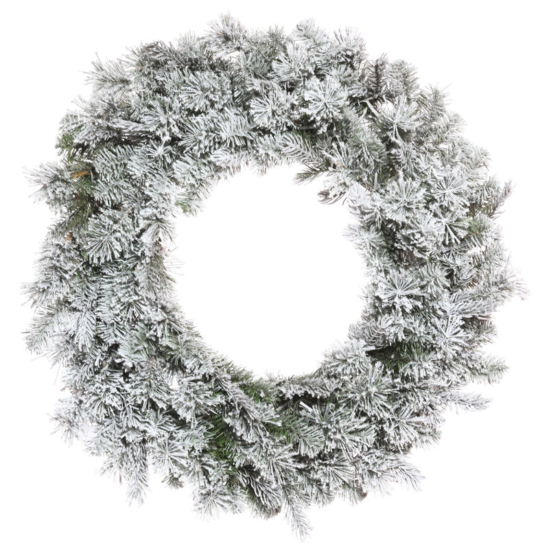 Couronne de Noël artificielle Winfield Kiana, H 24 po x l 24 po x P 3 po