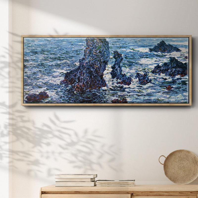 Rocks on Belle - Framed Canvas