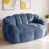 Blue Faux Fur
