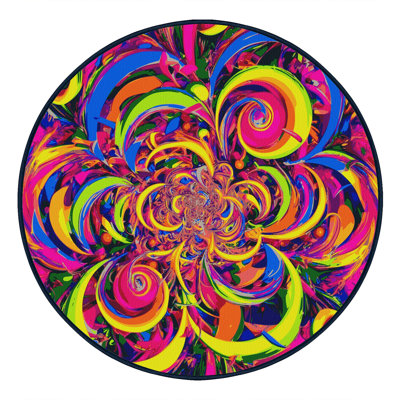 Tapis Kaleidoscope Burst