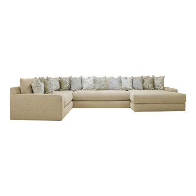 Canapé modulaire surdimensionné à assise profonde
