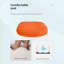 Fauteuil de bureau ergonomique à hauteur réglable et pivotant avec accoudoir lombaire pour bureau personnel-1314035656