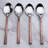 Ahrie INOX Artisans Sundance Table Spoon 4 Pc. Set