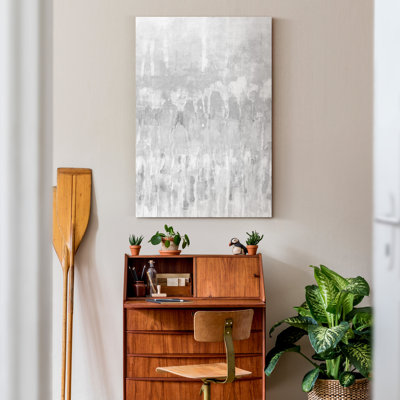 «Gold and Gray Exploration IX», reproduction d'art sur toile