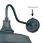 Luminaire de grange d'extérieur avec crépuscule à l'aube Gunnora-1132639080-1132639093