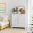 Tilted Laundry Hamper With Removable Baskets For Efficient Sorting And Space-Saving Storage.