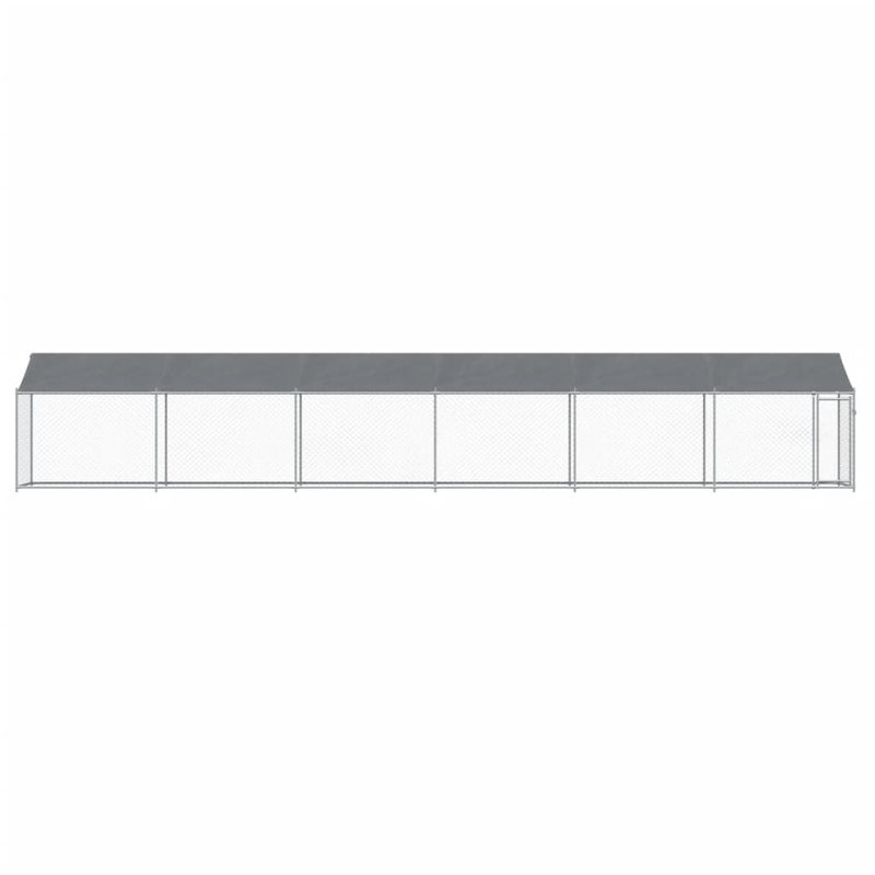 Alexy 200cm H Metal Yard Kennel, 200cm H x 1200cm W x 200cm D