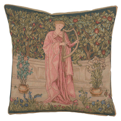  Menestrel European Cotton Throw Pillow Cover