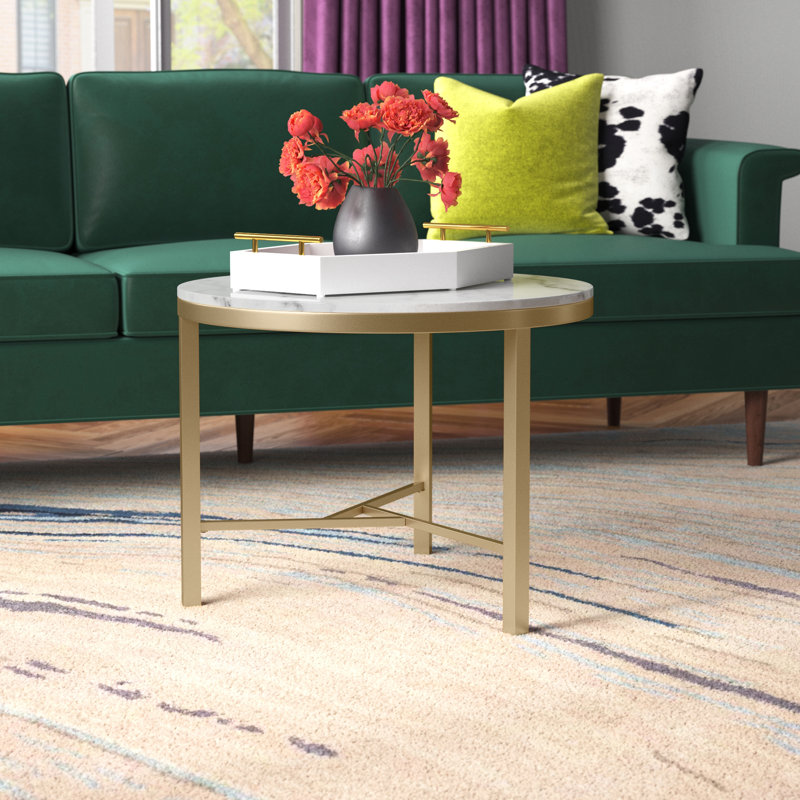 Sampson Marble Top Coffee Table