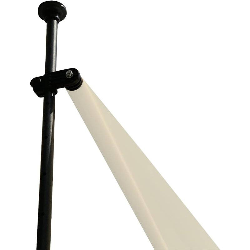Dakota Fields 300cm W x 150cm D Polyester Cover Retractable Patio Awning, Beige