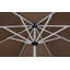Parasol de marché de 108 po avec poteau en aluminium et manivelle Aynura-1982687747-1982687756