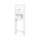 Armoire de rangement pour salle de bain en bois au-dessus de la toilette avec tablette réglable 23,62 x 7,72 x 67,32 po