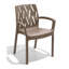 Stackable Outdoor Patio Dining Armchair