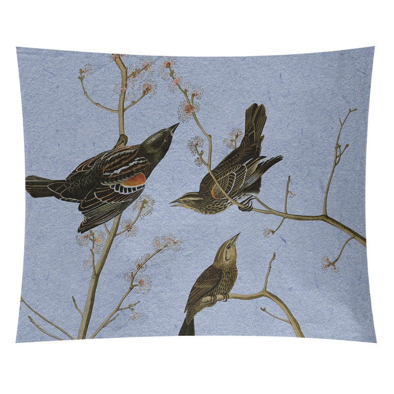 Maciejewski Polyester Tapestry, 27.5" H x 37.5" W, Blue