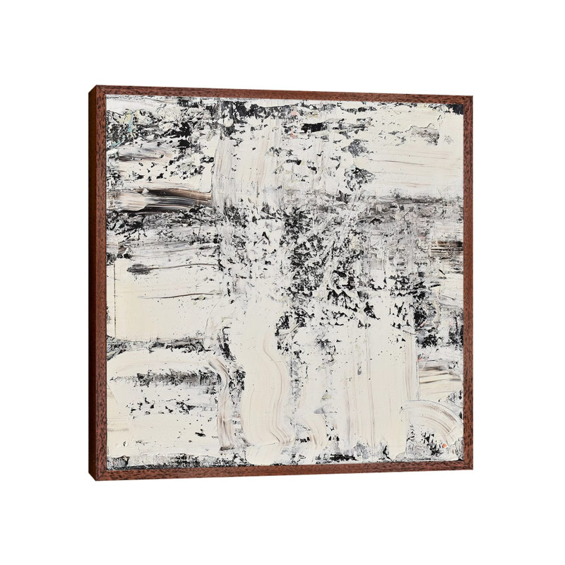 Elemental Breath by Christian Klingeler - Print on Canvas, Classic Brown Wood Framed Canvas, 45.72cm H x 45.72cm W x 3.81cm D