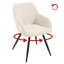 48cm H Velvet Upholstered Armchair-792670451