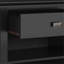 Table de chevet - noir-322778836