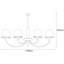 Feledy 4 - Light Waggon Wheel Chandelier